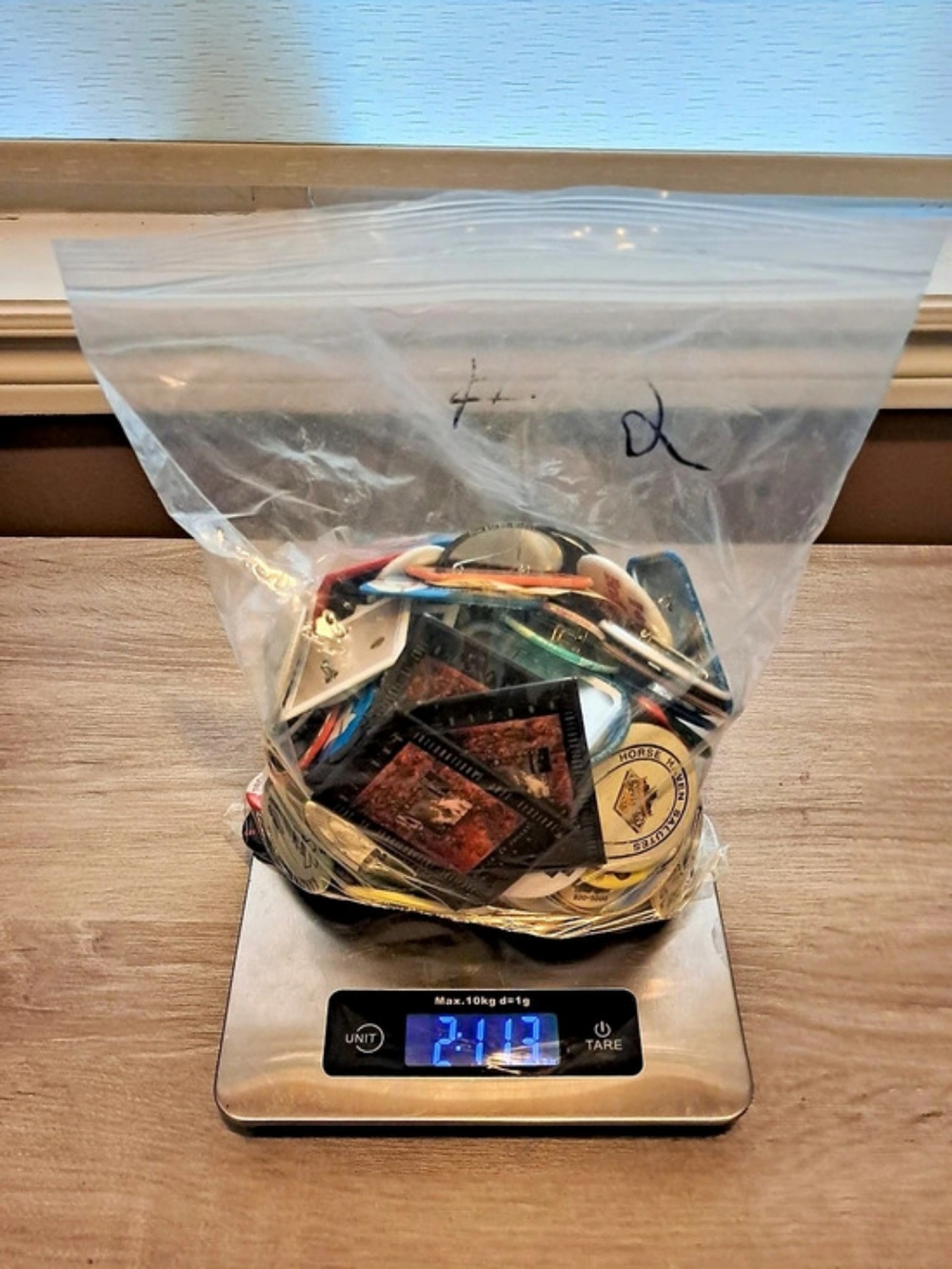 Mixed Lot of Pinbacks -2.1 pounds - Mostly Canadian - Vintage